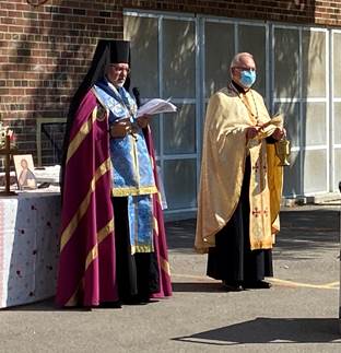 Moleben for the Blessing of the New School Year at the St. Josaphat School.